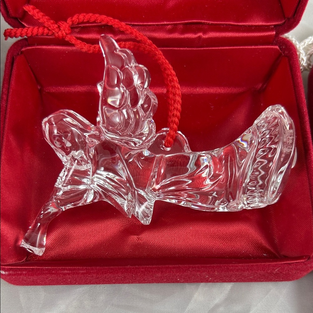 Waterford Crystal 2002 First Edition Angel Ornament